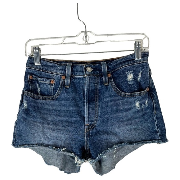 Levi's Pants - Levi’s 501 Cutoff Distressed Denim Shorts SZ 26
